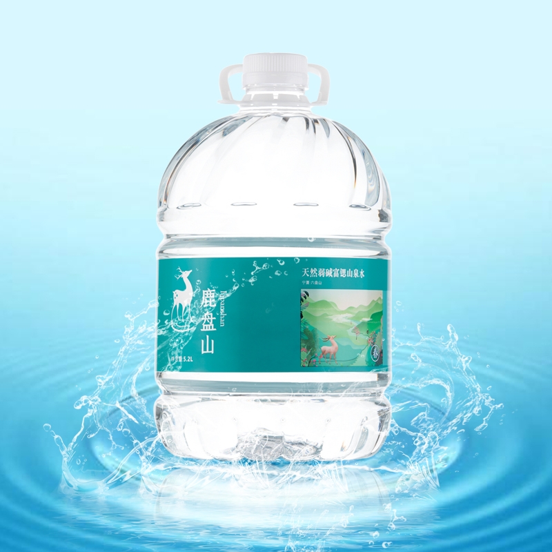 鹿盘山桶装水5.2L（一次性包装）